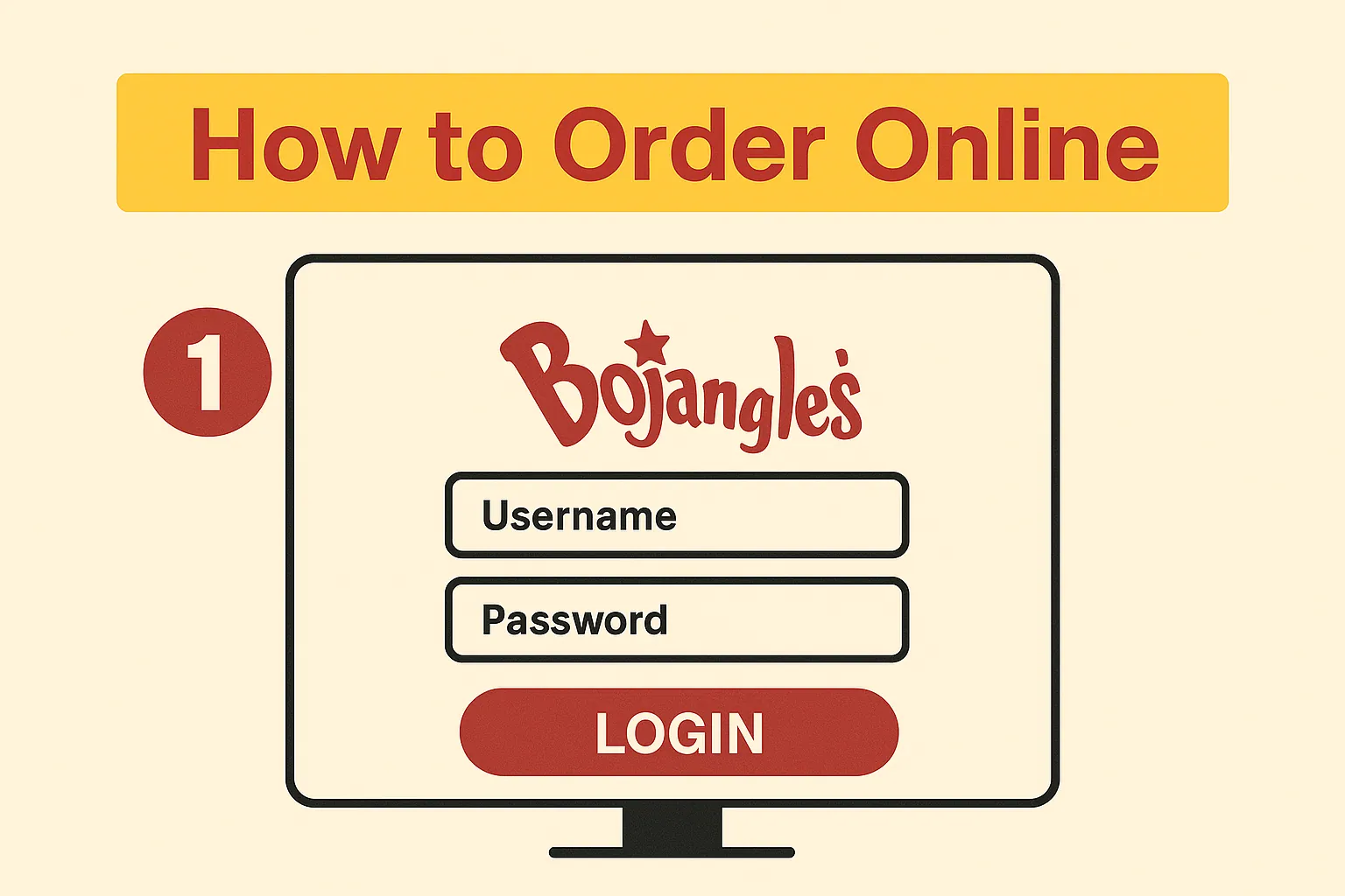 How to order online Bojangles menu