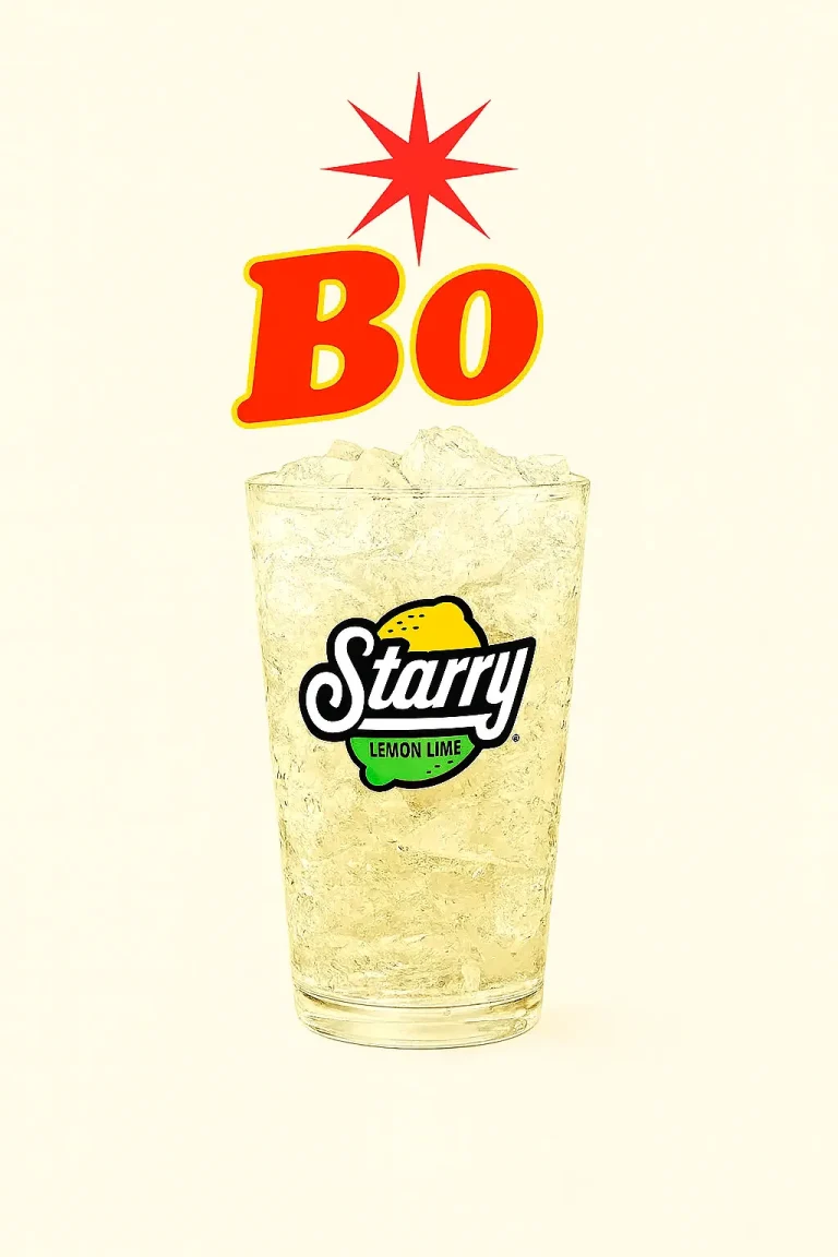 Starry lemon lime Bojangles Beverage Menu